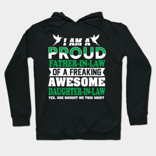 I'm a proud father in law Hoodie